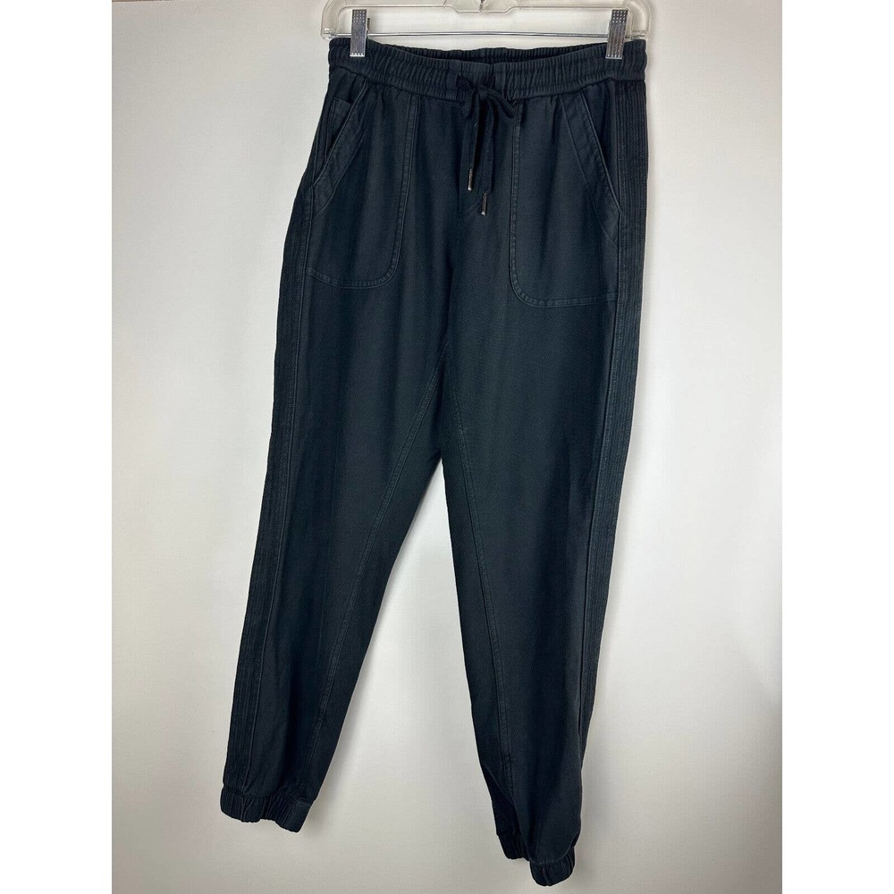 ✨2/$20 Athleta Farallon Jogger Pants Faded Black Size 0 Drawstring Athletic - Picture 2 of 12